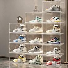 1pc High-Quality Magnetic Transparent Acrylic Shoe Box, Stackable Display Storage Box For Shoes, Handbags And Collectibles - Clear - View 12