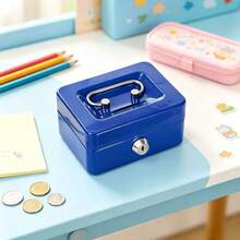 1pc Pink/Red/Black Medium/Mini Piggy Bank, Suitable For Adults And Children, Rust-Proof Coin Slot Box, Cute Desktop Storage Decor, Ideal Gift, Random Color And Style - Multiple Styles - View 8