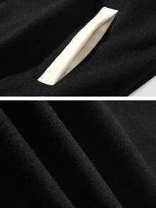 EVRINFINITE Jaket Lengan Panjang Pria Kasual Musim Semi/Gugur untuk Olahraga, Perjalanan Sehari-hari - Hitam - View 7