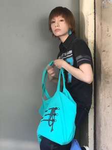 開學季韓系小眾設計Ins風大容量通勤外出甜酷辣妹時尚日常購物腋下托特單肩包簡約百搭 - 薄荷藍 - 查看 6