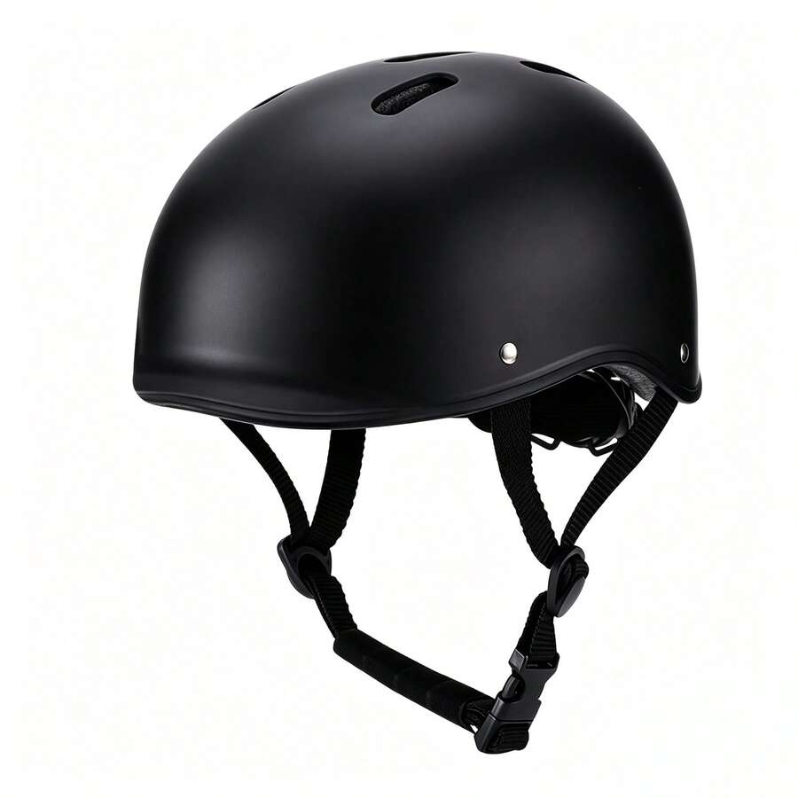 Adult Bicycle Helmet - Breathable, Adjustable, And Unisex. A Dual-Certified, Multi-Functional Sports Helmet Suitable For Skateboarding, Inline Skating, Cycling, Scooters, Balance Bikes, And Other Activities. (Size L: 22–24 Inches) - 016A - View 1