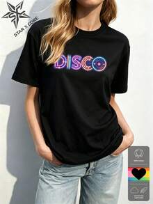 Women T-Shirts - 黑色 - 查看 1