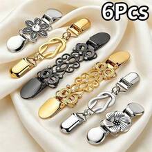 1/2/3/4/6pcs Waist Cincher Sweater Clips, Women's Multi-Purpose Shawl And Cardigan Clips - Multicolor - View 14