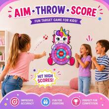 Mainan Papan Dart Bola Lengket Unicorn Kartun Hewan Besar Baru, Cocok untuk Pemecahan Teka-Teki Anak-Anak, Pilihan Unggul untuk Permainan Interaktif Dalam dan Luar Ruangan Orang Tua dan Anak-Anak, Juga Permainan Pesta Populer untuk Anak-Anak - Bebek kuning - View 4