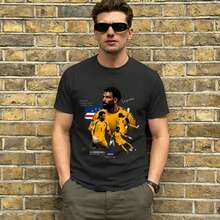 Cabo Verde Vozinha Vintage-T-Shirt für Herren, Kurzarm-T-Shirt, Rundhalsausschnitt, 100 % Baumwolle, bedruckte Kleidung - Farbe 14 - Übersicht 2