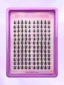 120 Pcs,Different Styles,C/D Curvature,Fluffy And Soft,0.07mm Faux Mink Single Strand,10-18mm Mixed Length Pre-Made Cluster False Eyelashes,Russian Dense D-Shape Cluster Faux Eyelashes Set,Faux Eyelashes Single Strand Dense And Soft,Natural Dense Segmented Faux Eyelashes,Smoky Soft Makeup Effect,Suitable For Daily,Party,Stage And Travel Looks,Thanksgiving And Halloween Essential Eye Makeup,Exquisite Gift,Suitable For Beginners - D - View 7