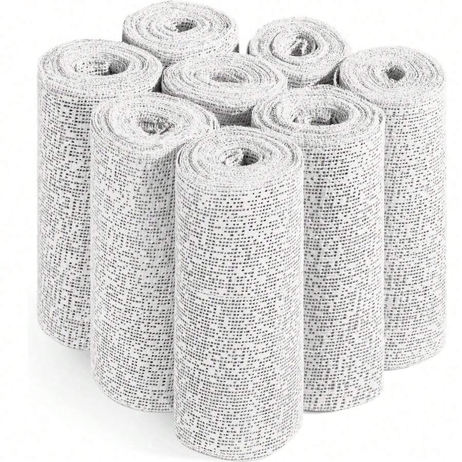 5cm*270cm Individually Packaged Plaster Gauze Bandage Roll, Suitable For Body Casts, Abdominal Molds, Crafts And Sculptures. - White - View 1