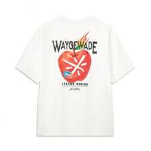 LI-NING Short Sleeve T-Shirts Men's Short Sleeve T-Shirts AHSW139 Legit Official Store - 白色 - 查看 2
