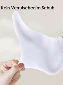 5 Pairs White Low-Cut Breathable Summer Women's Boat Socks, Essential For Travel And Vacation, Thin Cotton Invisible Socks - Multicolor - View 2