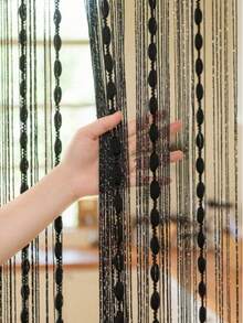 (1pc) Fashionable Curtain Door Curtain - A - View 1