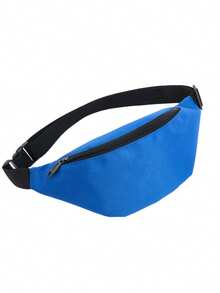 1pc Multicolor Waterproof Waist Bag, Adjustable Shoulder Strap Crossbody Chest Bag, Fashion Casual Style, Suitable For Travel, Cycling, Hiking And Daily Use - Multicolor - View 11