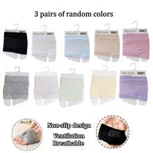 1/2/3/5雙比基尼分趾襪 夏季薄網半趾襪 防滑隱形夾腳拖分趾襪 - 彩色 - 查看 30