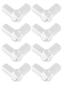 4/6/8/10/12PCS Transparent Corner Protectors - Table Corner Bumpers, Suitable For Tables, Furniture And Glass Cabinets - Multicolor - View 17