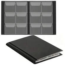 120-Pocket Coin Album, Coin Collection Album, Commemorative Coin Positioning Album, Ancient Coin Stamp Collection Storage Album, Hard Cover Album For Collecting Coins - Multicolor - View 6