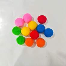 10pcs (Random Color) Reusable Water Sponge Balls, Suitable For Pool Party, Backyard Play, Multi-Player Competitive Games - Multicolor - View 6