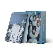 New 55pcs Korean Idol En Photocard Manifesto_Day Star KP OP Merchandise LOMO Cards - -Can Be Stored In Card Albums, Wallets, Backpacks, Etc., Also Can Be Used As Decorative Ornaments, Exquisite Desktop Accessories, Suitable As Gifts For Friends. Bookmarks, Collectible Cards, Valentine's Day Gifts, Fan Merchandise, Collection Cards, New Set Greeting Cards - Multicolor - View 2