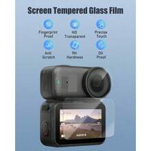 [2-Pack] Osmo NANO Screen Protector, Screen Protector (Does Not Include Camera Lens Protector), Compatible With Osmo NANO Camera, 9H Hardness Ultra-Clear Tempered Glass, Scratch-Resistant, Anti-Fingerprint - View 4