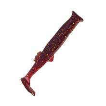Floating T Tail Soft Fishing Lures Silicone Swimbaits With Glitter Sequins Artificial Bait Slow Sinking Worm Lure For Freshwater Saltwater Bass Perch Trout Fishing Tackle Box Packaging - Multicolor - View 10