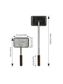 1/3/4PCS Retractable Windshield Cleaning Tool, Telescopic Car Window Cleaner With Washable Microfiber Pads, Interior Glass Cleaning Brush, Streak-Free Auto Windshield Cleaner For Cars, SUVs, Trucks & RVs, Car Cleaning Accessories - Multicolor - View 8