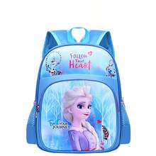 Disney 卡通英雄與冰雪女王印花後背包，2款可選，防水牛津布日常後背包，多口袋透氣加厚肩帶，適合開學、旅行、日常通勤 - 彩色 - 查看 11