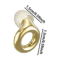 Electroplated Reusable Washable Silicone Noise-Canceling Earplugs, Soft Comfortable Sleep Earplugs, With 3 Sizes Of Replaceable Ear Tips, High Fidelity Hearing Protection, Suitable For Concerts, Music Festivals, Work, Study, Travel And Noise-Sensitive People, Soundpro - Multicolor - View 3