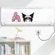 SANRIO 1Pc Cute Kuromi My Melody Hello Kitty Cinnamoroll Stickers, Waterproof Removable Vinyl Decals, Cartoon Self-Adhesive Stickers For Car Window, Air Conditioner, Cabinet Decor - Decorative Sticker - View 2