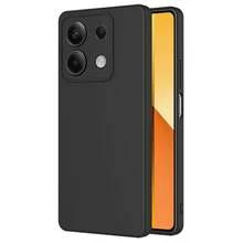 Kompatibel dengan Redmi Note 13 5G / Note 13 Pro 5G / Poco X6 / Note 13 Pro+ Plus, Casing Ponsel dengan Perlindungan Kamera, Tipis, Tahan Guncangan, Fleksibel, Warna Hitam Matte, Lembut, Pelindung Silikon. - Hitam - View 7