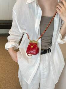 Popular Mini Bags, Kiss Lock Bags, Embroidered Bags, Floral Coin Purses, Accessories Bags, Especially Tiny Pendant Bags & Super Mini Bags! Super Mini Bags! Mainly Used For Hanging Decorations. The Capacity Is Barely Able To Hold Anything. - A - View 5
