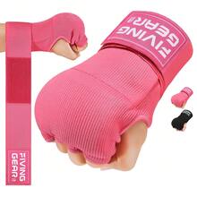 FIVING Balutan Tangan Tinju, Sarung Tangan Dalam, Perban Elastis Setengah Jari yang Bernapas untuk MMA, Muay Thai, Kickboxing – Penyangga Pergelangan Tangan Anti-Selip & Bantalan Pelindung Buku Jari untuk Pria dan Wanita, Latihan dengan Samsak Berat - MultiWarna - View 8