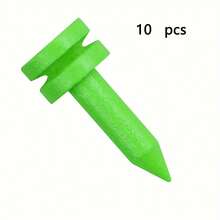 10/20pcs Renewable Natural Bamboo Golf Tees, Non-Plastic - Multicolor - View 10