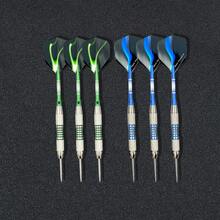 Darts Metal Tip Set,Steel Tip Darts Darts Set Professional Metal Darts 3 Pcs 22 Grams Pro Dart Set With Aluminum Shafts - Style 1 - View 3