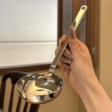 Stainless Steel Cooking Spoon - Soup Spoon - View 6