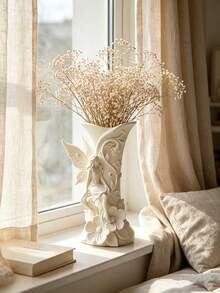 1pc Bohemian Style Flower Fairy Decorative Vase For Fresh/Dried Flowers, Versatile Design Suitable For Multiple Styles, Applicable For Living Room, Dining Table, Office, Coffee Table, Desk And Home Decor. Suitable For: Birthday, Wedding, Christmas, New Year - Multi-style 01 - View 7