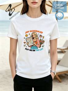 Women T-Shirts - 白色 - 查看 1