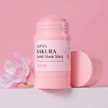 Sakura Solid Mask Stick 40g Masker Lumpur Pengontrol Minyak Mendalam untuk Penggunaan Sehari-hari di Rumah Masker Pemutih Stik Pembersih Mendalam Masker Stik Padat Portabel untuk Perjalanan dan Hotel Masker Stik Pencerah dan Pelembap Terlaris - masker wajah padat - View 1