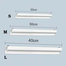 1pc Sliding Modular Menu Receipt Organizer, Wall-Mounted, Drill-Free Aluminum Kitchen And Restaurant Order Sorter, Suitable For Restaurants, Food Trucks And Other Locations To Store Receipts, Supports Hanging Various Receipts, Vouchers And Tickets - Multiple Styles - View 5