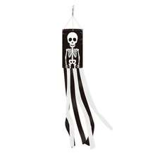 Accessoire d'Halloween Décoration de jardin extérieur Manche à air Drapeau Décoration d'Halloween Girouette Drapeau Décoration de fête de vacances Accessoire - Multicolore - Voir 8