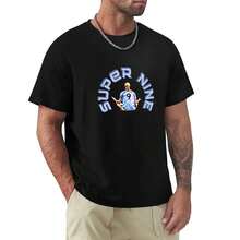 Haaland Super Nine T-Shirt – Einfarbiges T-Shirt in Standardpassform - Schwarz - Übersicht 2