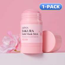 Sakura Solid Mask Stick 40g Masker Lumpur Pengontrol Minyak Mendalam untuk Penggunaan Sehari-hari di Rumah Masker Pemutih Stik Pembersih Mendalam Masker Stik Padat Portabel untuk Perjalanan dan Hotel Masker Stik Pencerah dan Pelembap Terlaris - masker wajah padat - View 12