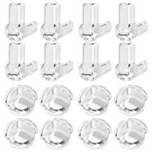 4/6/8/10/12PCS Transparent Corner Protectors - Table Corner Bumpers, Suitable For Tables, Furniture And Glass Cabinets - Multicolor - View 7