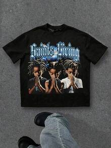 Women T-Shirts - 黑色 3 - 查看 2