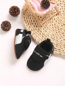 Spring/Autumn Infant Girls Casual Shoes Soft Sole Anti-Slip Infant Sports Shoes 0-1 Years Newborn Toddler Walking Shoes - Black - View 2