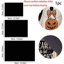 1 pieza Patrón de fantasma lindo de Halloween, protector de estufa plano 2D y alfombrilla de goma antideslizante resistente al calor para estufa, adecuada para estufa de inducción, estufa de vidrio y alfombrilla multifunción antiarañazos, también se puede usar como horno, lavadora, secadora y decoración de cocina, la mejor opción. - Multicolor - Ver 7