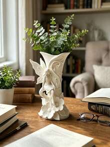 1pc Bohemian Style Flower Fairy Decorative Vase For Fresh/Dried Flowers, Versatile Design Suitable For Multiple Styles, Applicable For Living Room, Dining Table, Office, Coffee Table, Desk And Home Decor. Suitable For: Birthday, Wedding, Christmas, New Year - Multi-style 01 - View 4