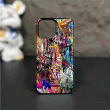 Creative Graffiti Pattern Phone Case Suitable For IPhone 17 16 15 14 13 12 11 Pro/Max/Plus Anti Drop And Shockproof Back Cover - 015CH-JMH - 查看 2
