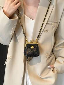 Popular Mini Bags, Kiss Lock Bags, Embroidered Bags, Floral Coin Purses, Accessories Bags, Especially Tiny Pendant Bags & Super Mini Bags! Super Mini Bags! Mainly Used For Hanging Decorations. The Capacity Is Barely Able To Hold Anything. - A - View 4