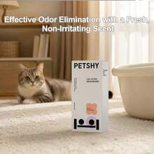 Litter Deodorizer - Natural Baking Soda Additive Enhancer - Locks Odor Up To 2 Weeks - Long Lasting Litter Box Freshener, 25oz - 10Pcs - View 4