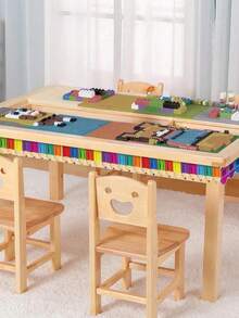 1pc Vibrant Rainbow Crayon Classroom Border Decoration, Back To School Wall Trim, Easy To Stick, Suitable For Blackboard, Window And Door, Perfect Decorative Accessory For Kindergarten, School, Home And Office Layout, Autumn Decoration, Classroom Essential - Multicolor - View 4