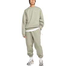 Nike Solo Swoosh Fleece Crewneck 'Army' Green Tops Men - 彩色 - 查看 5