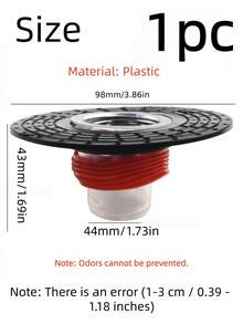 1 Drainage Filter For The Bathroom, Easy To Install, Can Prevent Pipe Blockage And Pest Invasion, Ensuring Smooth Drainage, Suitable For Various Drainage Holes In Bathrooms, Kitchens, Bathtubs, Shower Rooms, Sinks, Etc. - Floor Drain - View 10